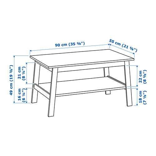 LUNNARP - 咖啡桌, 棕色 | IKEA 線上購物 - PE712919_S4
