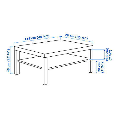 LACK coffee table