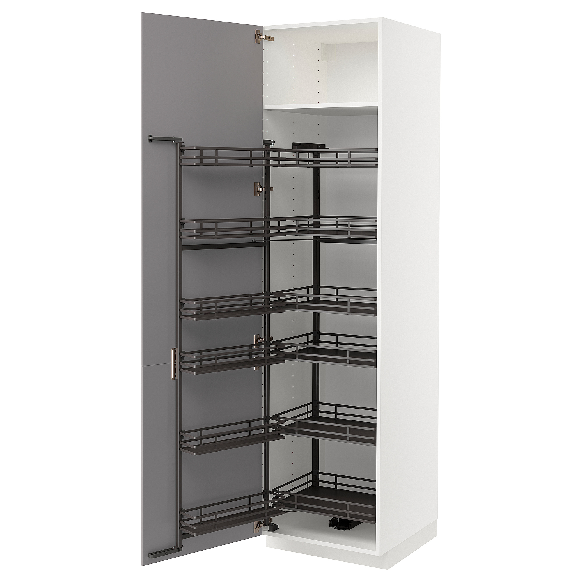 METOD high cabinet with pull-out larder