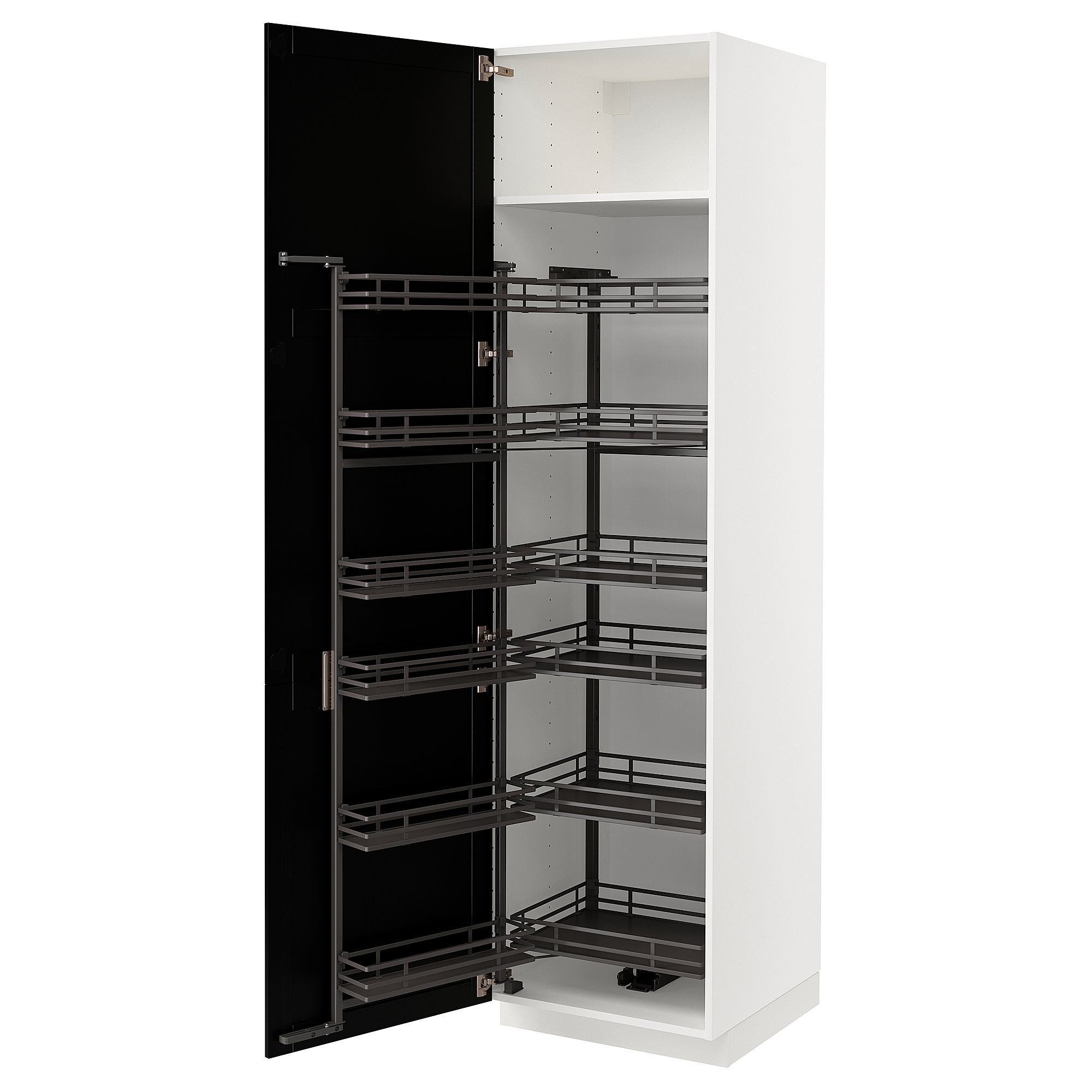 METOD high cabinet with pull-out larder