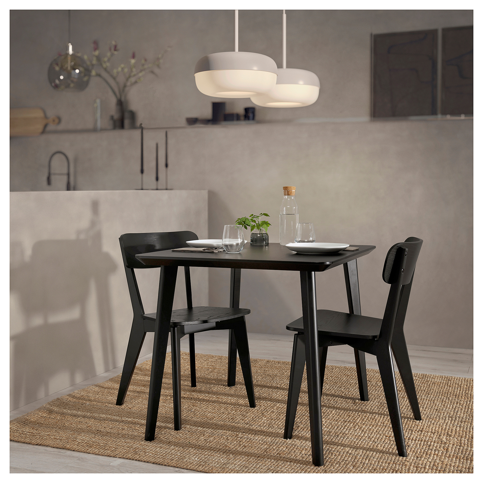 LISABO/LISABO table and 2 chairs
