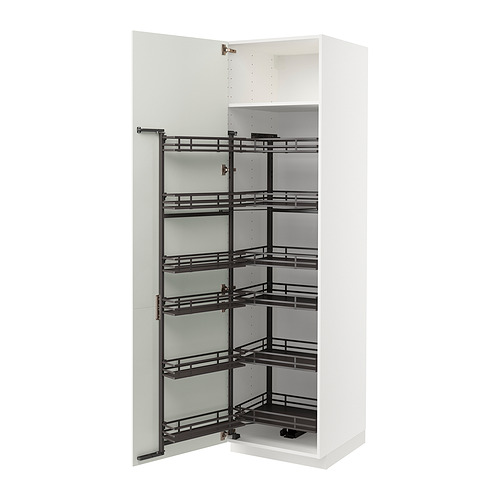 METOD high cabinet with pull-out larder