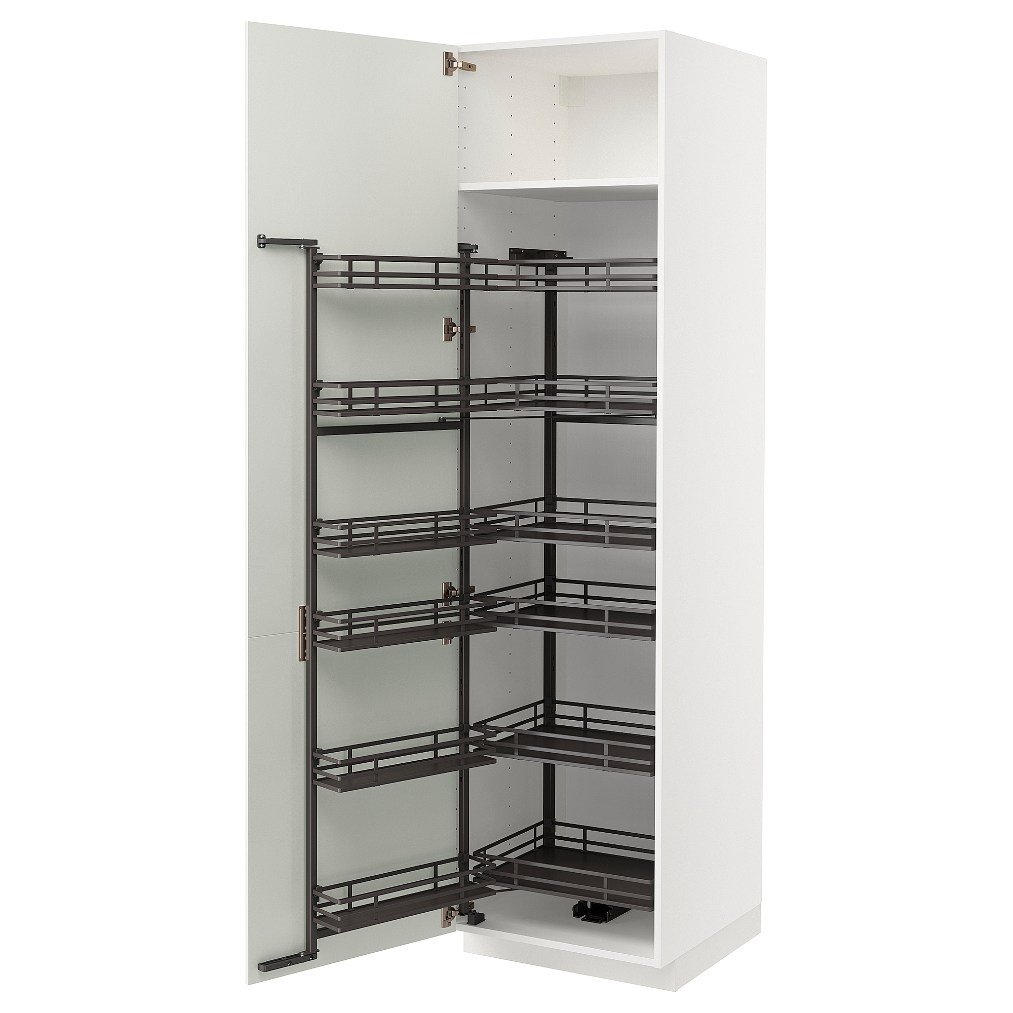 METOD high cabinet with pull-out larder