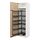 METOD - high cabinet with pull-out larder, white/Askersund light ash effect | IKEA Taiwan Online - PE852156_S1