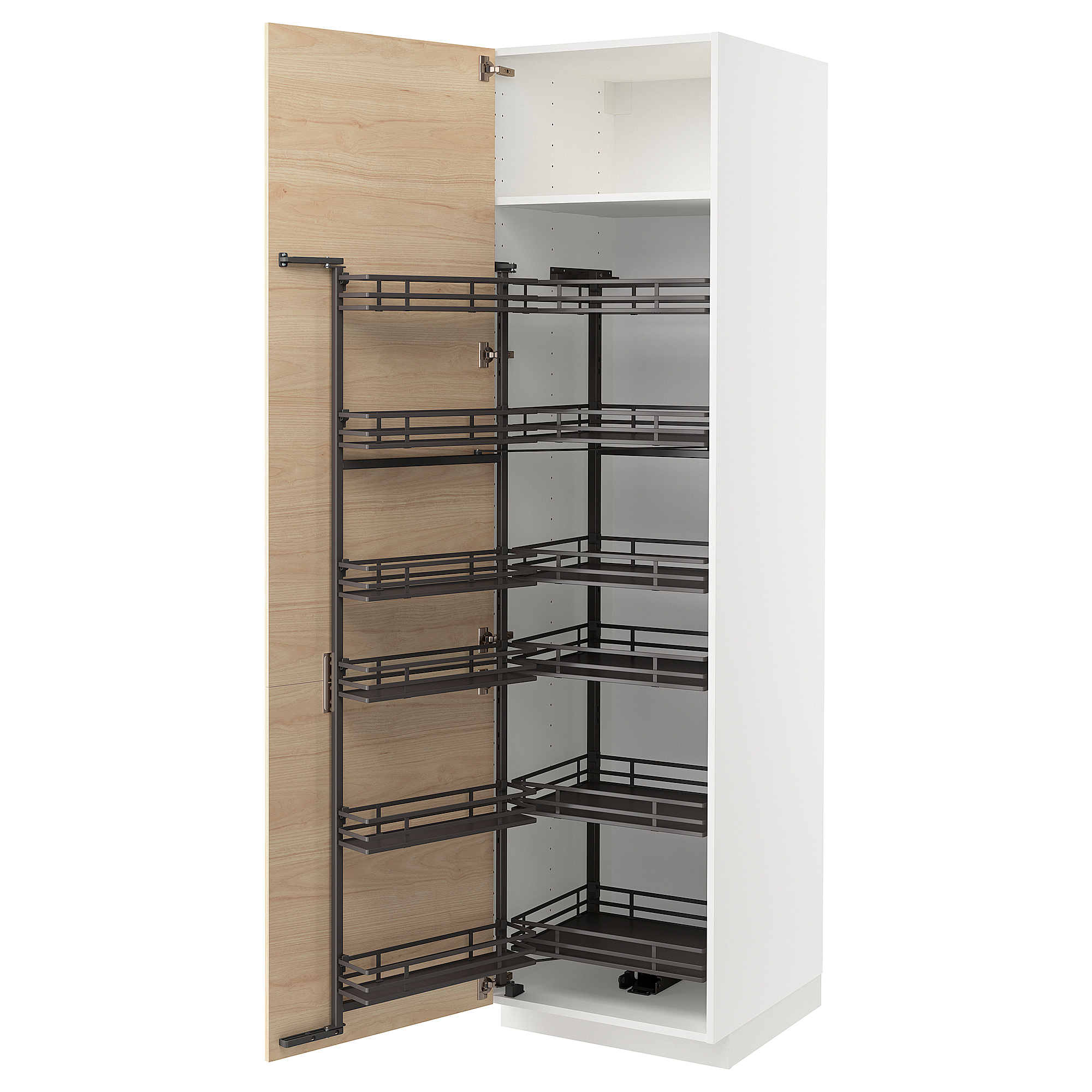 METOD high cabinet with pull-out larder