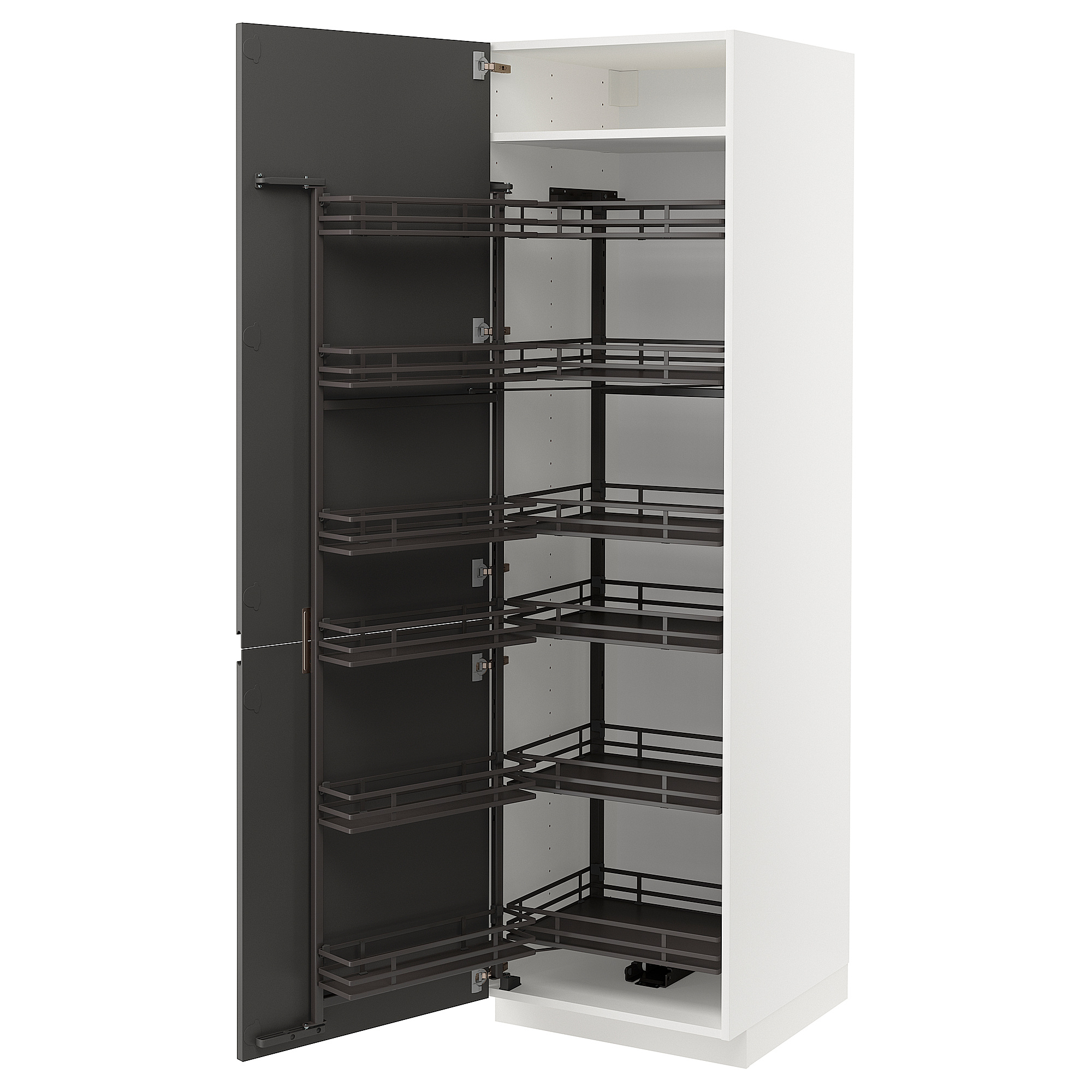 METOD high cabinet with pull-out larder