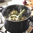 HEMLAGAD pot with lid