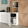 BESTÅ storage combination with doors