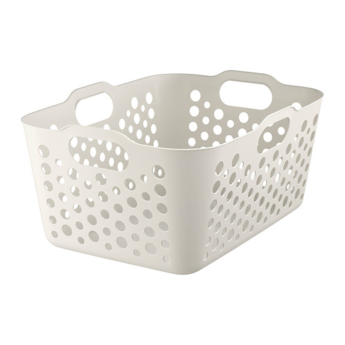 SLIBB - laundry basket, white, 38 l | IKEA Taiwan Online - PE995057_S4