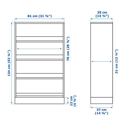 HAVSTA - 層架組附踢腳板, 白色 | IKEA 線上購物 - PE753604_S4