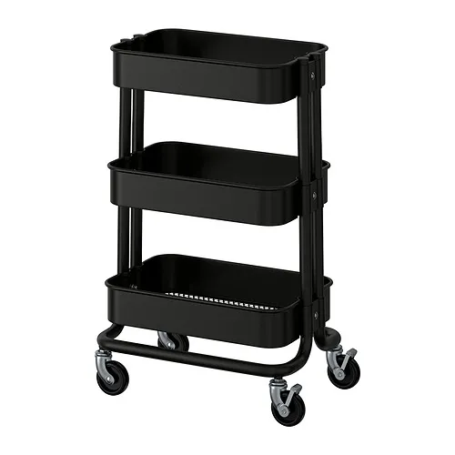 RÅSKOG - 推車, 黑色, 28x38x61 公分 | IKEA 線上購物 - PE956341_S4
