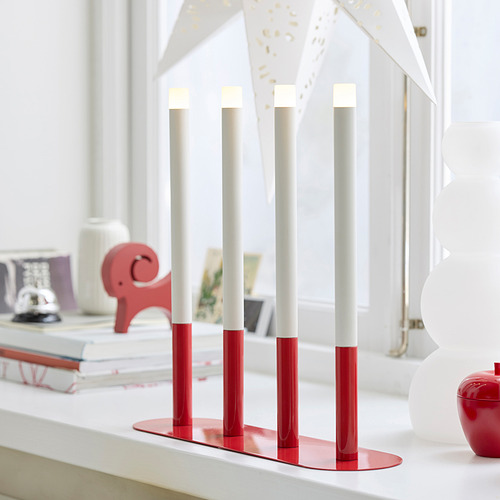 STRÅLA LED candelabra