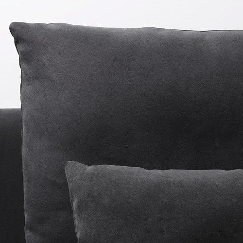 SÖDERHAMN - corner sofa, 4-seat, with open end/Samsta dark grey | IKEA Taiwan Online - PE713084_S4
