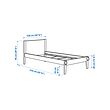TAXÅSKLINT bed frame