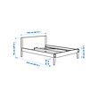 TAXÅSKLINT bed frame