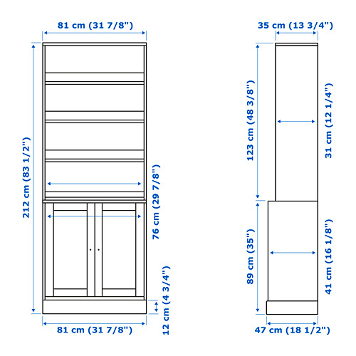 HAVSTA storage combination