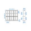HAVSTA storage combination w glass-doors
