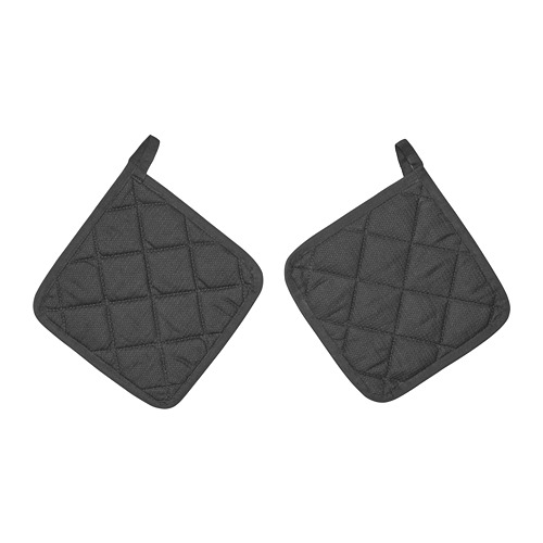 RINNIG - 隔熱墊, 灰色, 21x21 公分 | IKEA 線上購物 - PE809557_S4