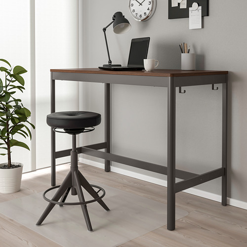 IDÅSEN - table, brown/dark grey | IKEA Taiwan Online - PE809586_S4