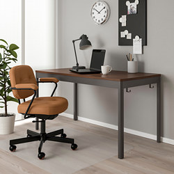 IDÅSEN - 桌子, 棕色/米色 | IKEA 線上購物 - PE791407_S3