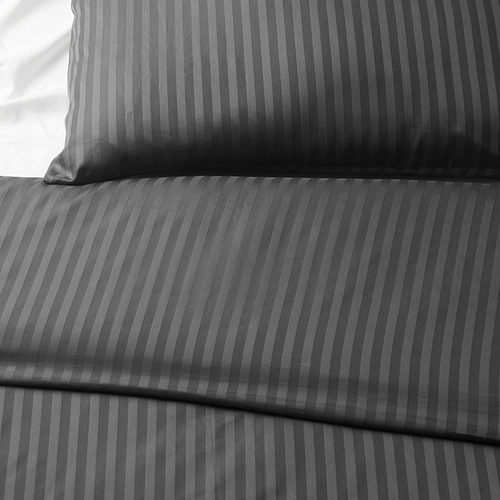 NATTJASMIN duvet cover and 2 pillowcases