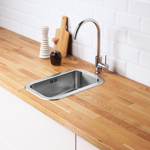 BOHOLMEN inset sink, 1 bowl