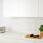LYSEKIL - 壁板, 雙面設計 白色大理石紋/黑色/白色 馬賽克 | IKEA 線上購物 - PE710638_S1