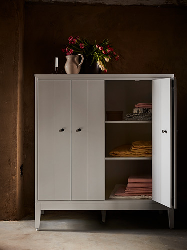 IDANÄS cabinet with bi-folding doors