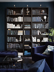 BILLY - 書櫃, 棕色 實木貼皮 梣木 | IKEA 線上購物 - PE576236_S3