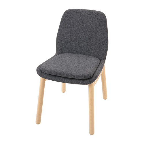 VEDBO - 餐椅, 樺木/Gunnared 灰色 | IKEA 線上購物 - PE753695_S4