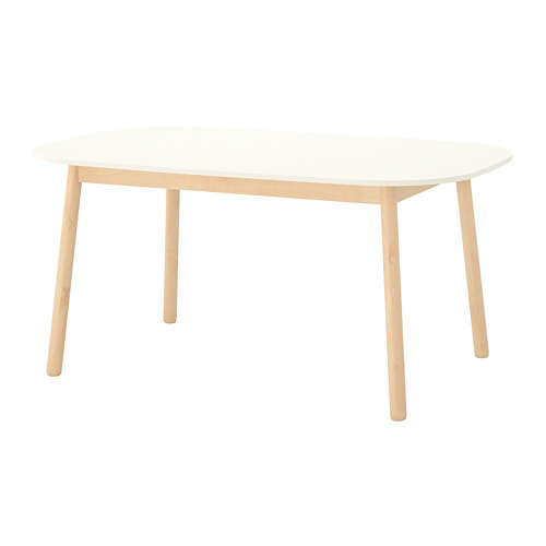 VEDBO - dining table, white | IKEA Taiwan Online - PE753698_S4