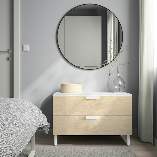 PLATSA chest of 2 drawers