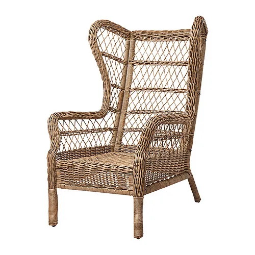 RISHOLMEN - wing chair, in/outdoor, brown | IKEA Taiwan Online - PE852308_S4