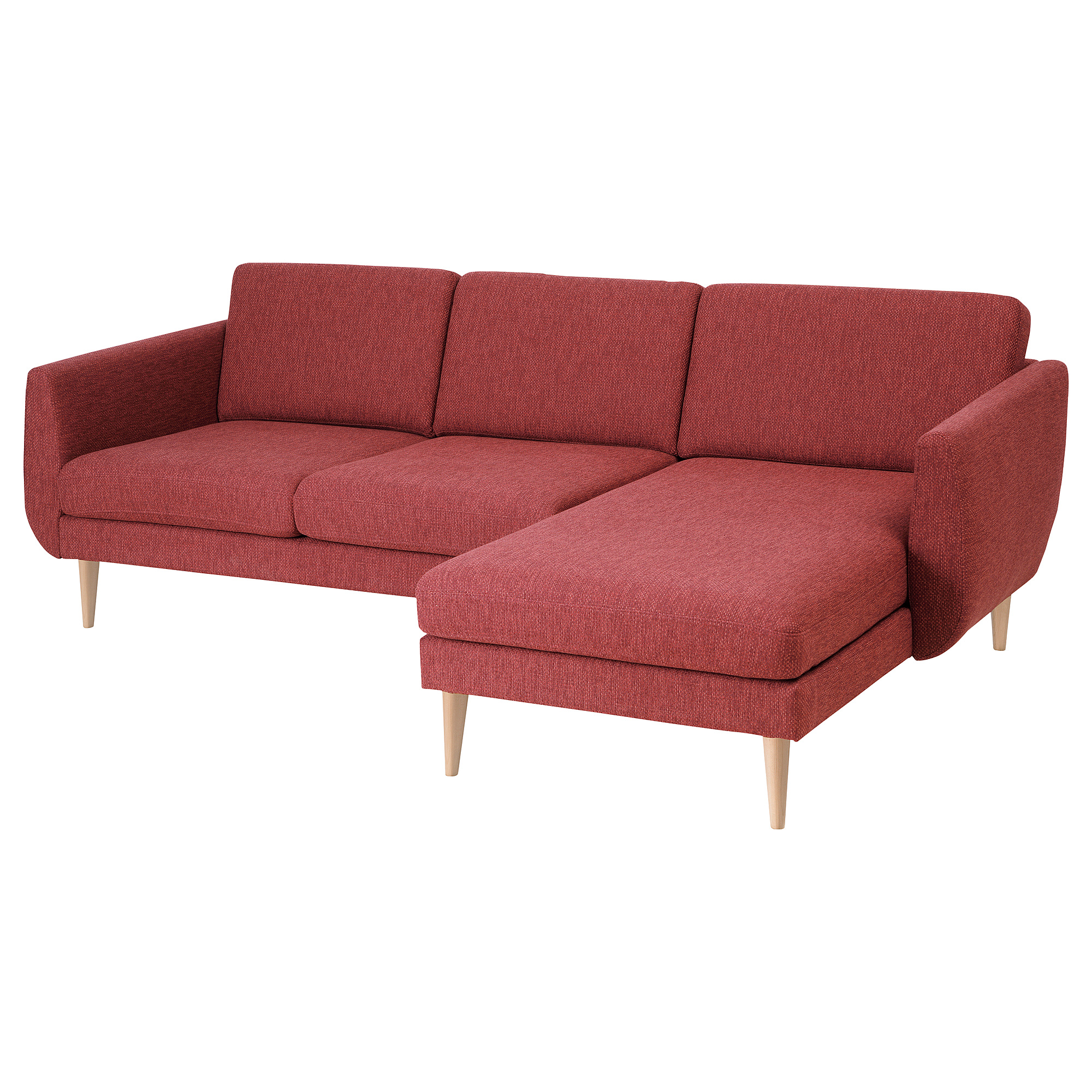 SMEDSTORP 3-seat sofa with chaise longue