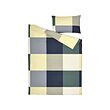 BRUNKRISSLA duvet cover and pillowcase
