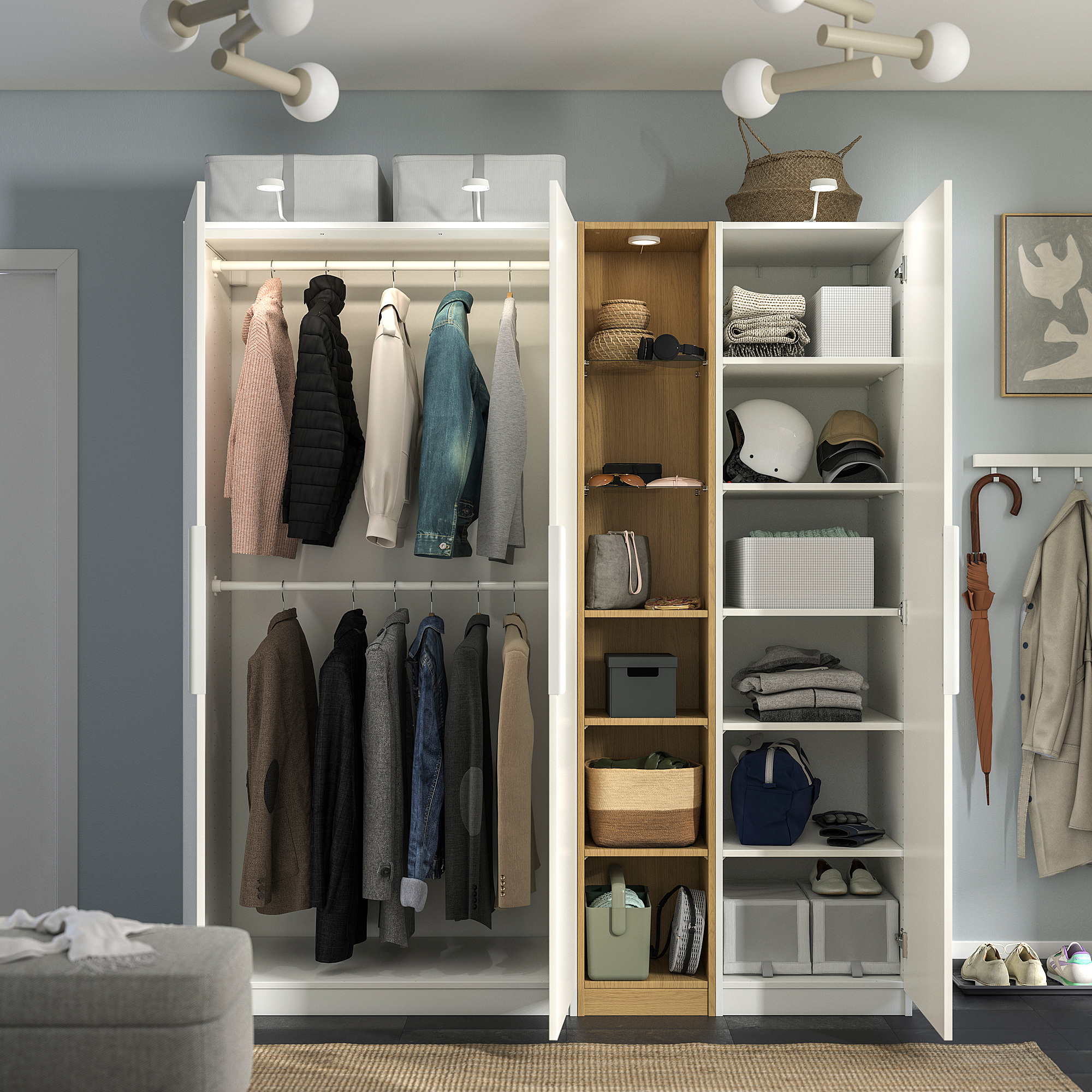 PAX/FORSAND 衣櫃/衣櫥組合