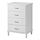 TYSSEDAL - chest of 4 drawers, white | IKEA Taiwan Online - PE429461_S1
