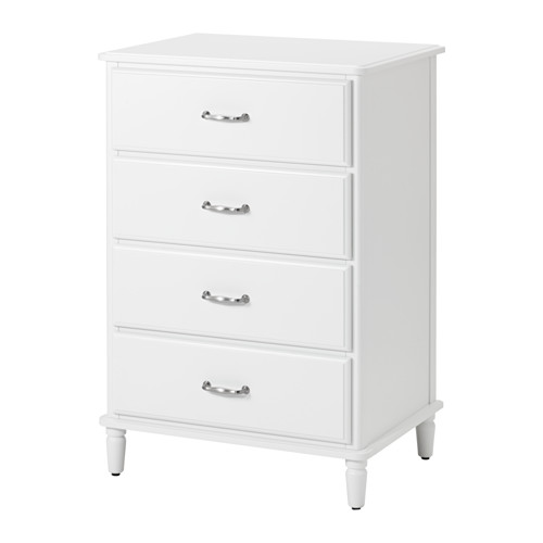 TYSSEDAL - chest of 4 drawers, white | IKEA Taiwan Online - PE429461_S4