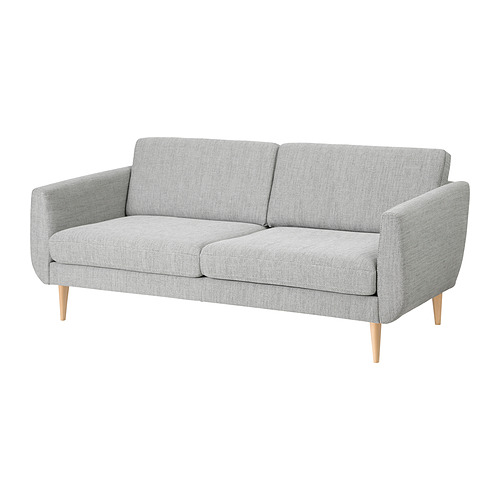 SMEDSTORP - 3-seat sofa, Viarp beige/brown/birch | IKEA Taiwan Online - PE852349_S4