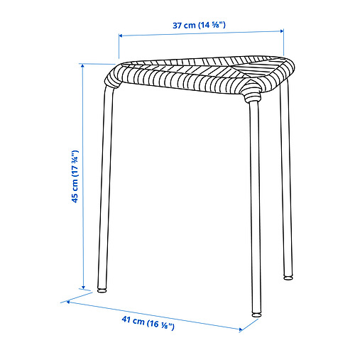 JUTEBODA stool