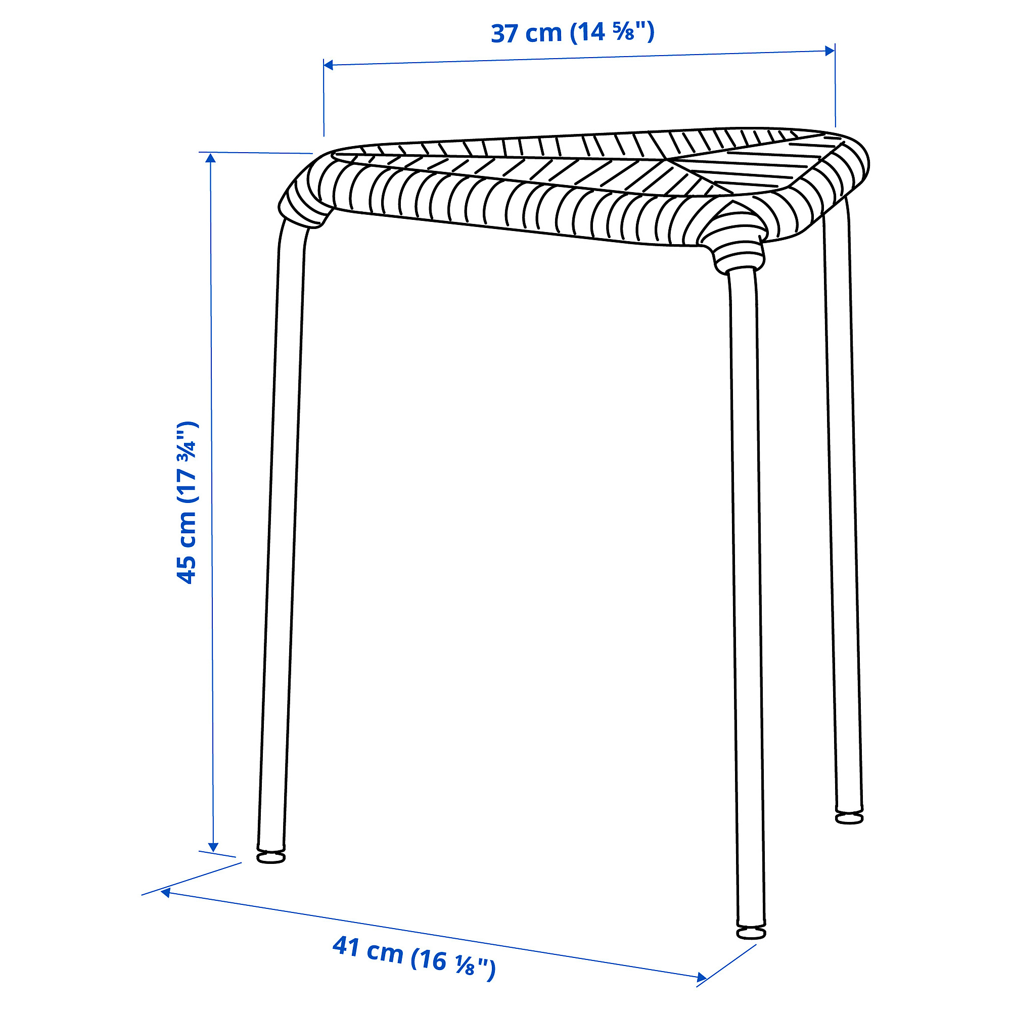 JUTEBODA stool