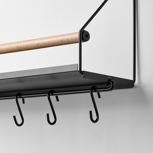 ÅKERBRUK wall organiser w hooks