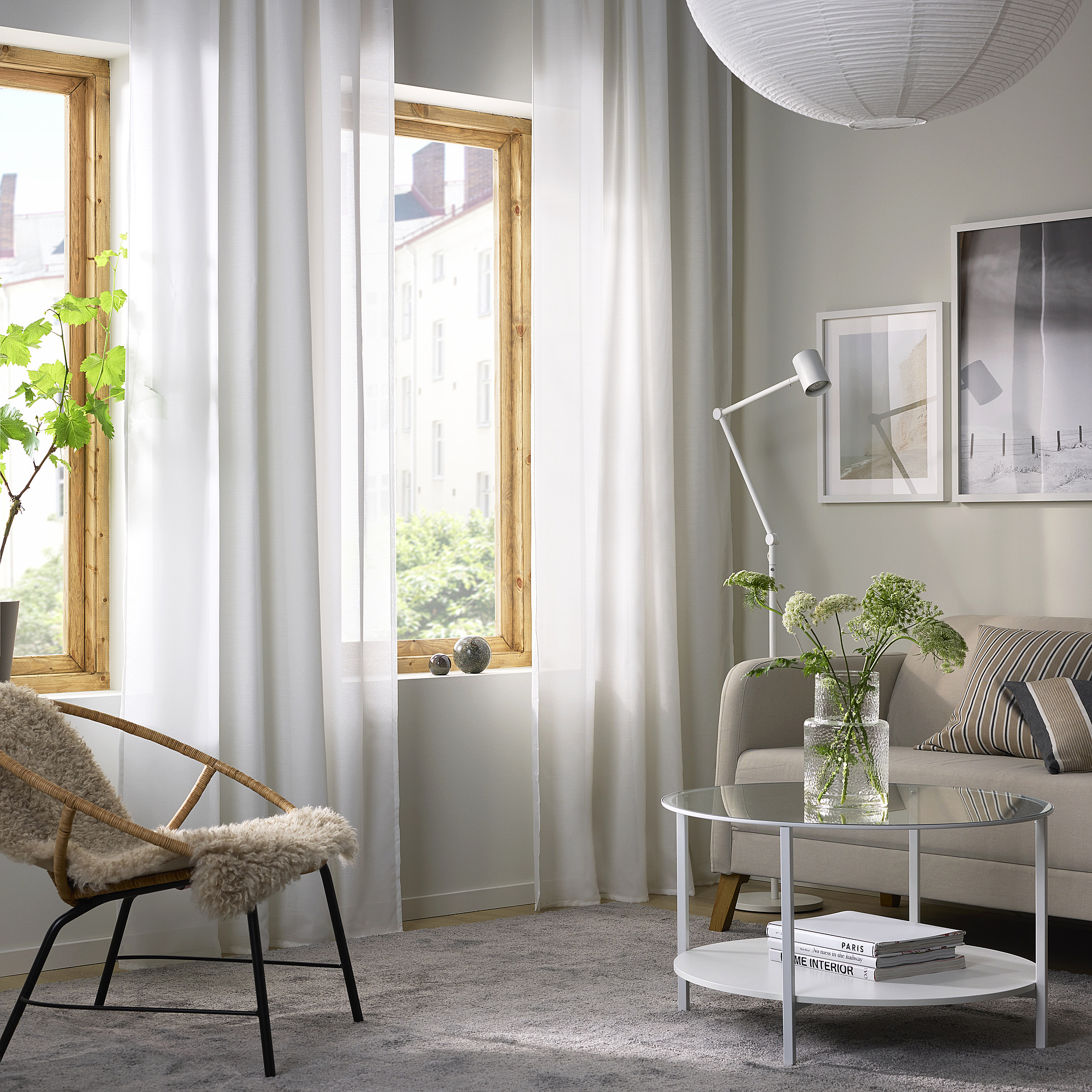 HILJA curtains, 1 pair