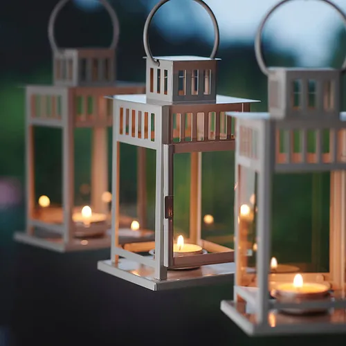 BORRBY lantern for tealight