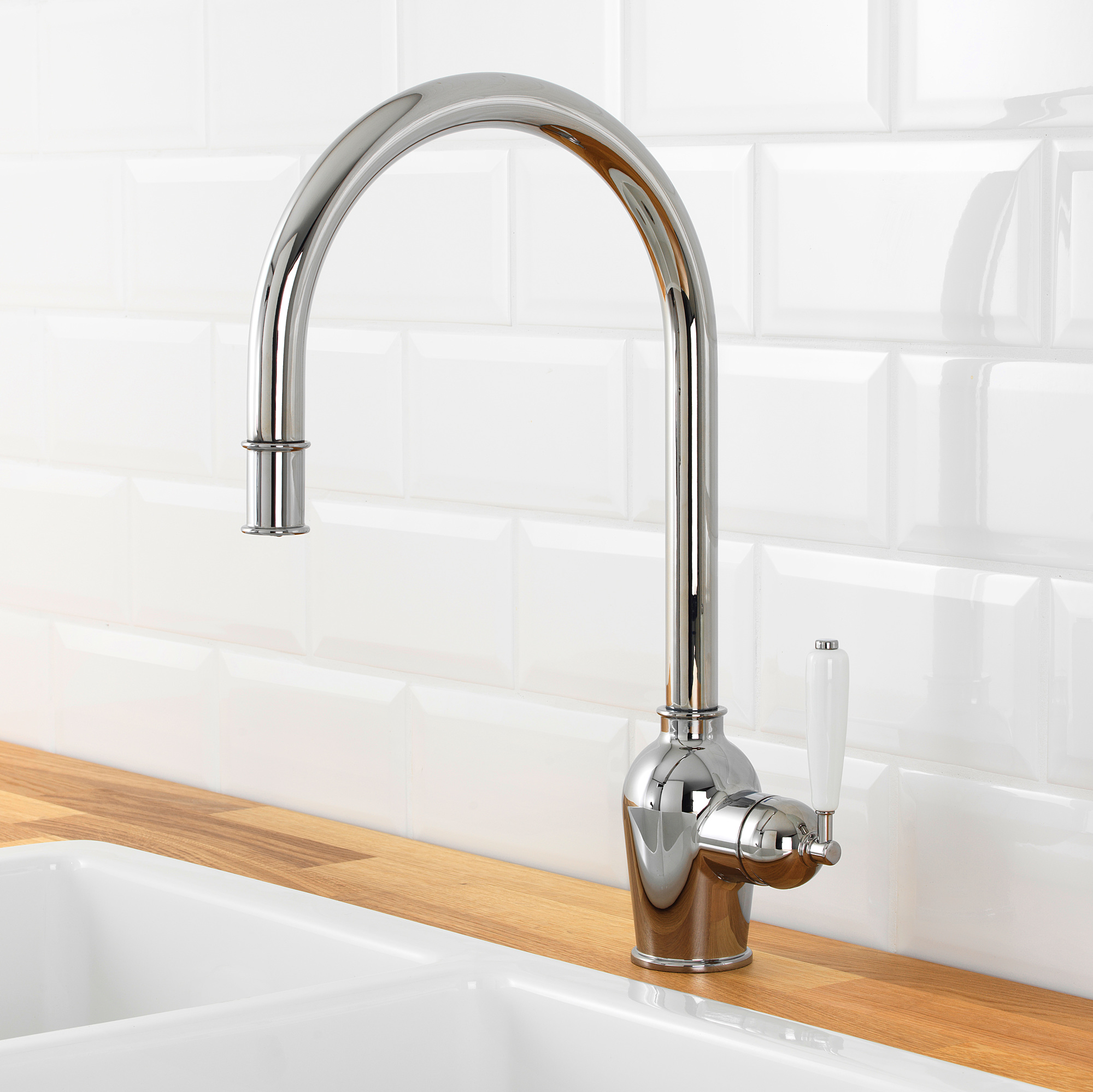 INSJÖN kitchen mixer tap w pull-out spout