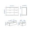 NORDLI 抽屜櫃/6抽