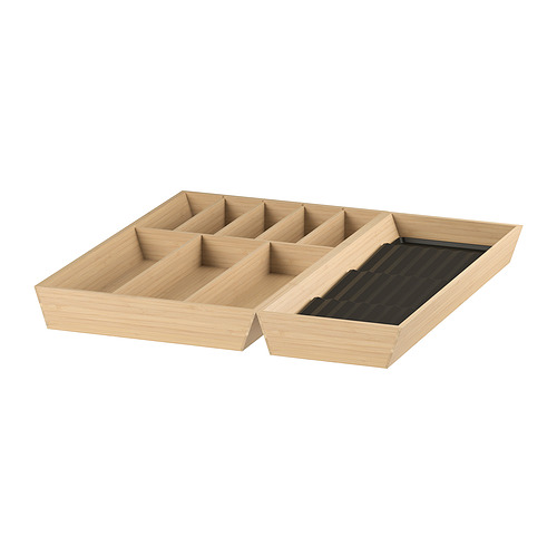 UPPDATERA cutlery tray/tray with spice rack