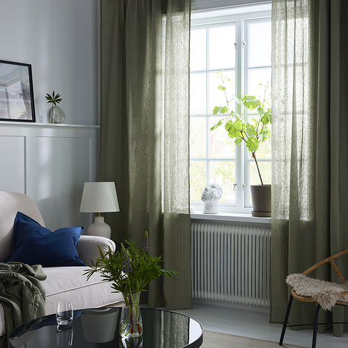 DYTÅG curtains, 1 pair