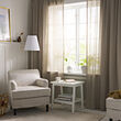 SILVERLÖNN sheer curtains, 1 pair