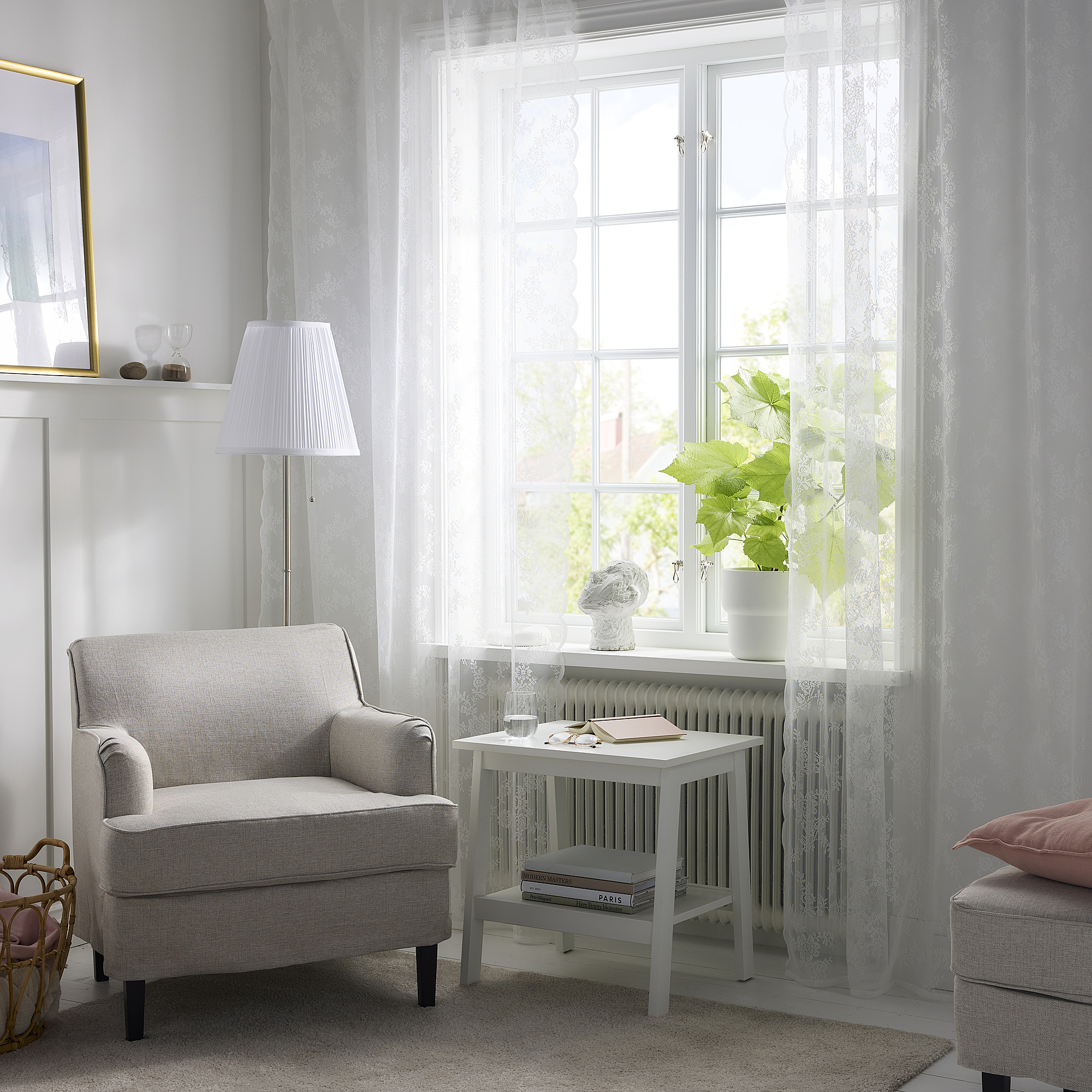 ALVINE SPETS net curtains, 1 pair